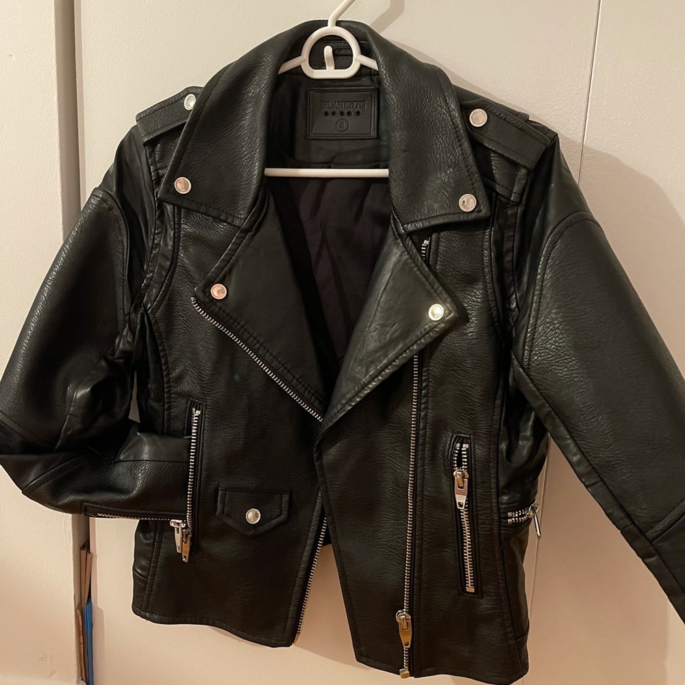 Blank NYC black leather jacket, size S - Picture 3 of 6